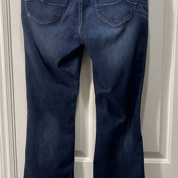 American Rag Cie Jeans Sarah Slim Boot Size 31 Short Blue Denim Stretch … - Picture 13 of 13